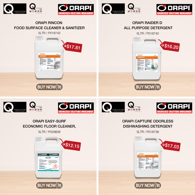 Orapi Detergent - Qonlinesolution