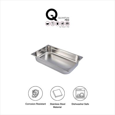 QUANTUM PRO GN CONTAINER 1/1 -100MM SS 15.0L- 530X325MM