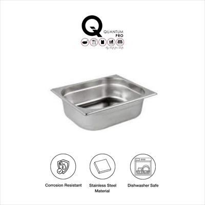 QUANTUM PRO GN CONTAINER 1/2 -100MM SS 7.2L- 325X265MM