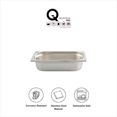 QUANTUM PRO GN CONTAINER 1/4 -65MM SS 2.1L- 265X162MM