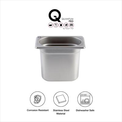 QUANTUM PRO GN CONTAINER 1/9-150MM SS 176X108MM
