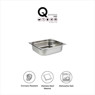 QUANTUM PRO GN CONTAINER 2/3 -150MM SS 14.8L 353X325MM
