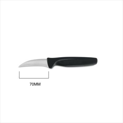 PEELING KNIFE 2.75", 70MM, BLACK HANDLE