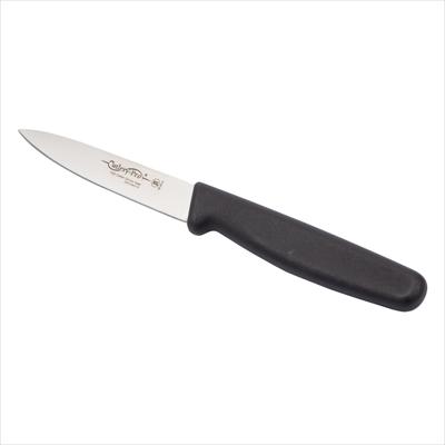 PARING KNIFE 3.5", 90MM, BLACK HANDLE
