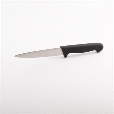 MULTI-PURPOSE KNIFE SEMI FLEX 6", 150MM, BLACK HANDLE