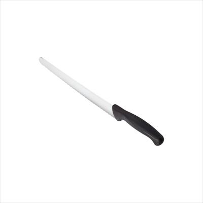BREAD KNIFE, WIDE 10", 250MM, BLACK HANDLE