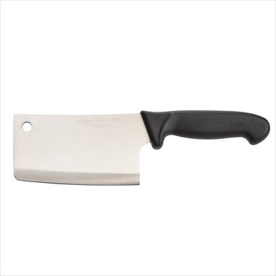CUTLERY PRO MEAT CLEAVER 6", 150MM, BLACK HANDLE