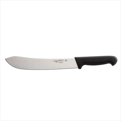 CUTLERY PRO BUTCHER KNIFE 10", 250MM, BLACK HANDLE