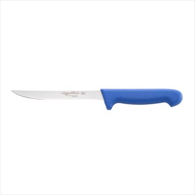 BONING KNIFE STRAIGHT & NARROW BLUE HANDLE 150MM