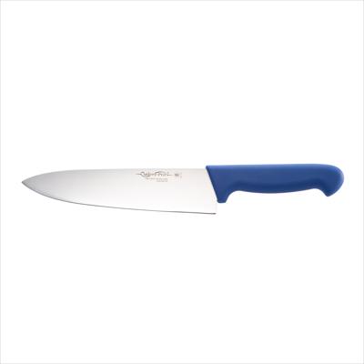 COOKS KNIFE BLUE HANDLE 200MM