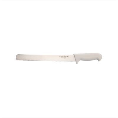 BREAD KNIFE HANDLE WHITE 200MM