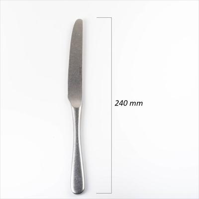 AUENBERG CLASSIO 8005 TABLE KNIFE STONE POLISH 240MM LENGTH, 9.2MM GAUGE 420J1 STAINLESS STEEL
