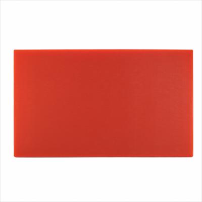 CUTTING BOARD RED, PLASTIC, 530X320X20MM