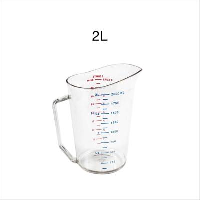 CAMBRO PC MEASURING CYLINDER 2L, CLEAR