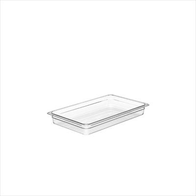 CAMBRO PC FOOD PAN GN 1/1-65MM 8.5L, 530X325MM, CLEAR