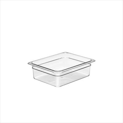 CAMBRO PC FOOD PAN GN 1/2-100MM 5.9L, 325X265MM, CLEAR