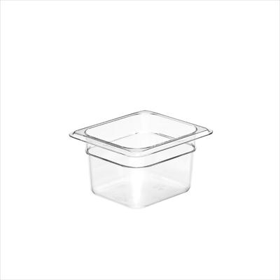 CAMBRO PC FOOD PAN GN 1/6-100MM 1.5L, 176X162MM, CLEAR