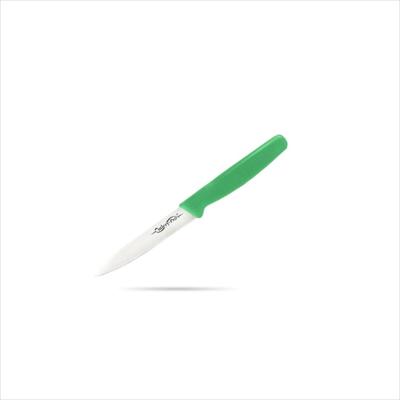 PARING KNIFE, GREEN HANDLE, 100MM