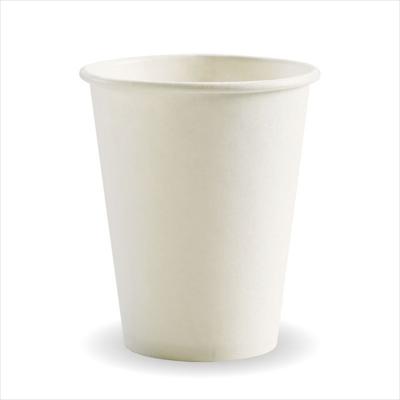 8OZ BIOCUP SINGLE WALL PAPER CUP (WHITE), DIA.80MM, 50PCX20 (1,000PC)