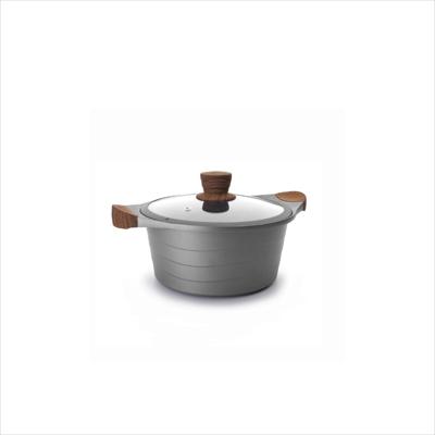 CASSEROLE WITH GLASS LID 6L, 280X125MM