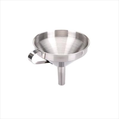 FUNNEL S/S WITH STRAINER 10CM (4")