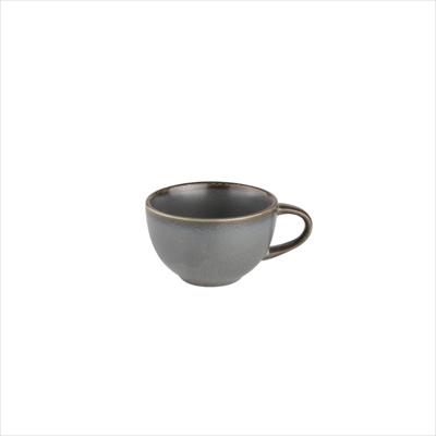 COFFEE CUP 12.5X10.5X6.5CM, MATTE BLACK, PORCELAIN