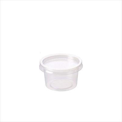 TAKEAWAY PLASTIC CONTAINER ROUND, 300 ML WITH LID, 500 SETS