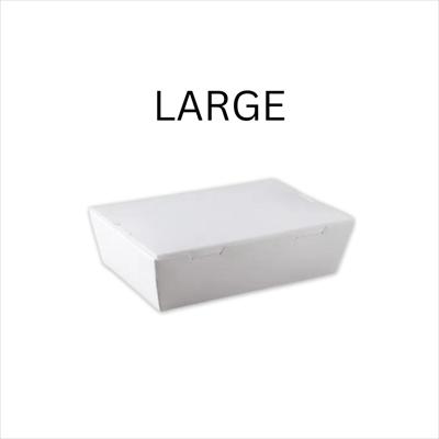 LITTLE CHEF PAPER LUNCH BOX LARGE PALB1116, 400 PCS/CTN