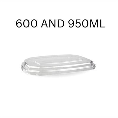 600 AND 950ML OCTA BASE PET TAKEAWAY LID - CLEAR (400PC) 