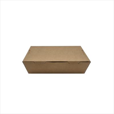 LITTLE CHEF KRAFT LUNCH BOX, 180X120X50MM, 1200ML, 200PCS/CTN