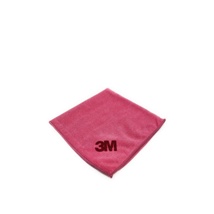 3M MICROFIBRE CLOTH (RED) 36X36 CM, 10 PCS PER PKT
