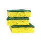 SCRUB SPONGE DELICATE SURFACES, 13X9CM, PRICED PACK OF 10PCS