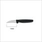 PEELING KNIFE 2.75", 70MM, BLACK HANDLE