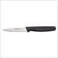 PARING KNIFE 3.5", 90MM, BLACK HANDLE