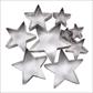 CUTLERY PRO PASTRY CUTTER, 6 PCS SET,STAR, 50MM