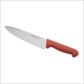 //P035090// COOKS KNIFE RED HANDLE 200MM