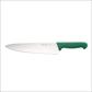 COOKS KNIFE GREEN HANDLE 300MM