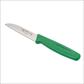 PARING KNIFE, EUROPEAN, GREEN HANDLE, 80MM (3")
