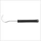 BUTTER CURLER SERRATED S/S W/ BLACK HANDLE