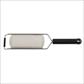 GRATER, ETCHING, FINE EDGE, SS W/ BLACK HANDLE
