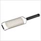 GRATER, ETCHING, ONION EDGE, SS W/BLACK HANDLE