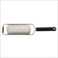 GRATER, ETCHING, ONION EDGE, SS W/BLACK HANDLE