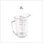 CAMBRO PC MEASURING CYLINDER 2L, CLEAR