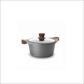 LACOR CASSEROLE WITH GLASS LID 6L, 280X125MM