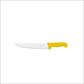 CUTLERY PRO STRAIGHT BUTCHER KNIFE 12", 300MM, YELLOW HANDLE