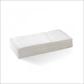 PLAIN WHITE DINNER NAPKIN -PURE PULP 2-PLY SIDE EMBOSSED 40 X 40 CM, 1/8 FOLD, 2000 PCS /CTN